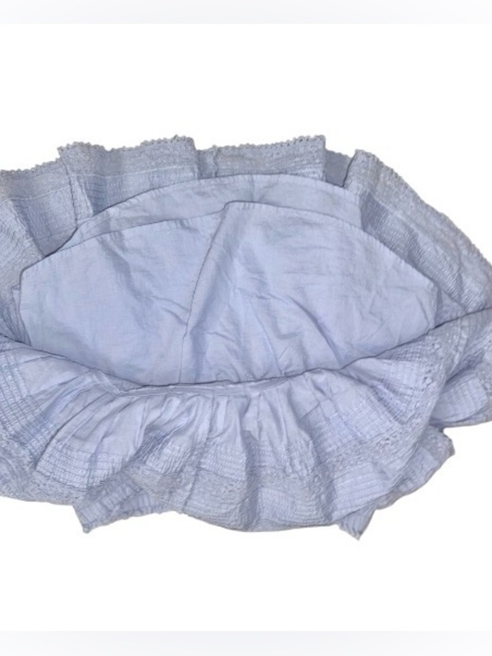 LOVE SHACK FANCY LoveShackFancy BLUE SKIRT WOMEN’s size XS - Picture 9 of 11